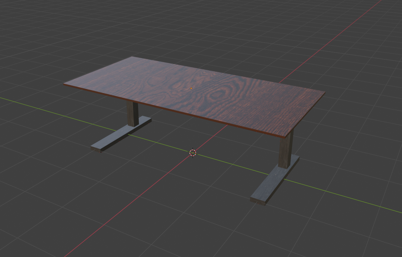 Large wood table