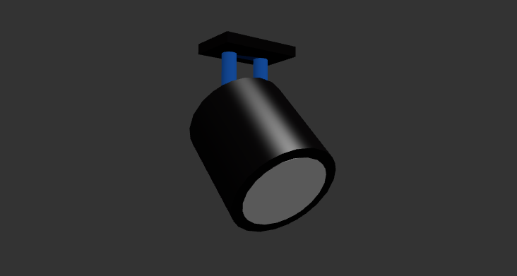 Preview of Low Poly Spotlight 