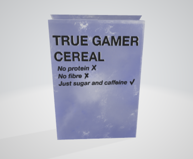 True GAMER cereal